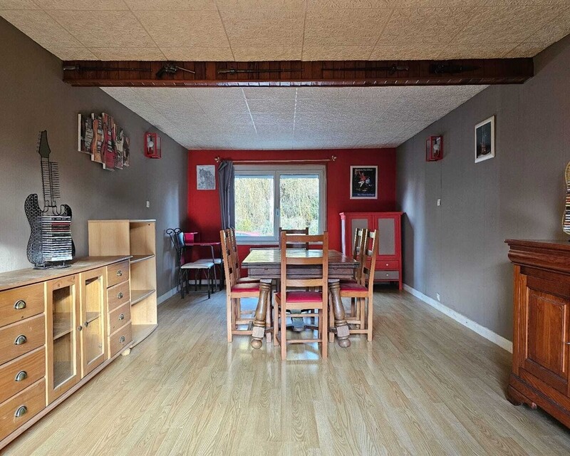 Maison plain-pied à rénover  - Salle à manger