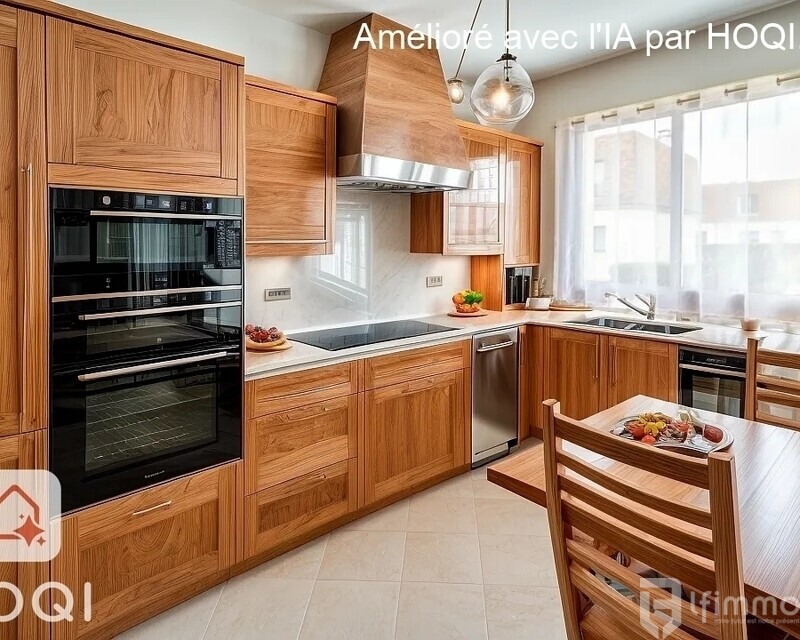 Villa familiale récente en pierre de taille - Cuisine