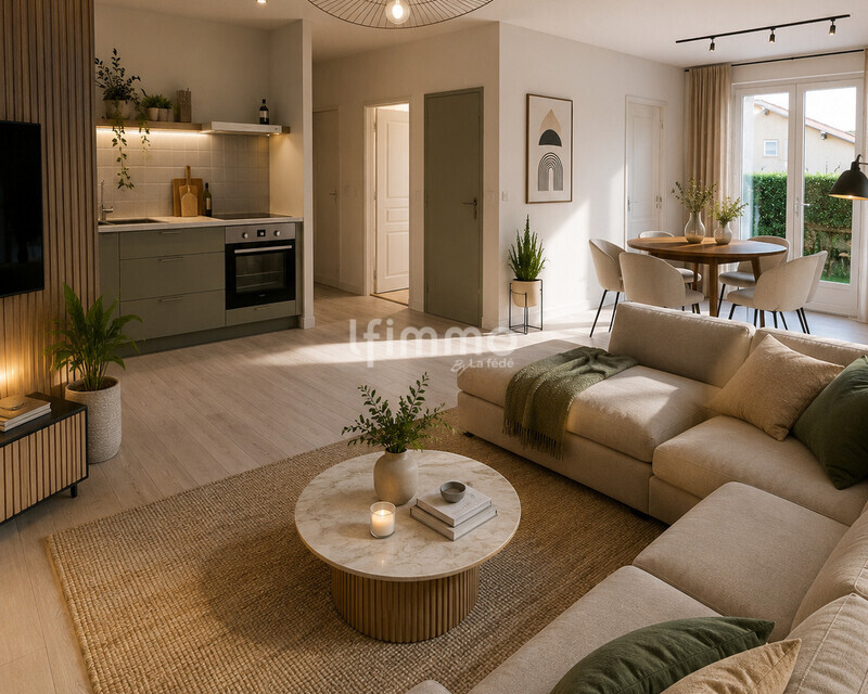 St Laurent Médoc Maison 73 m2 - Photo virtuelle