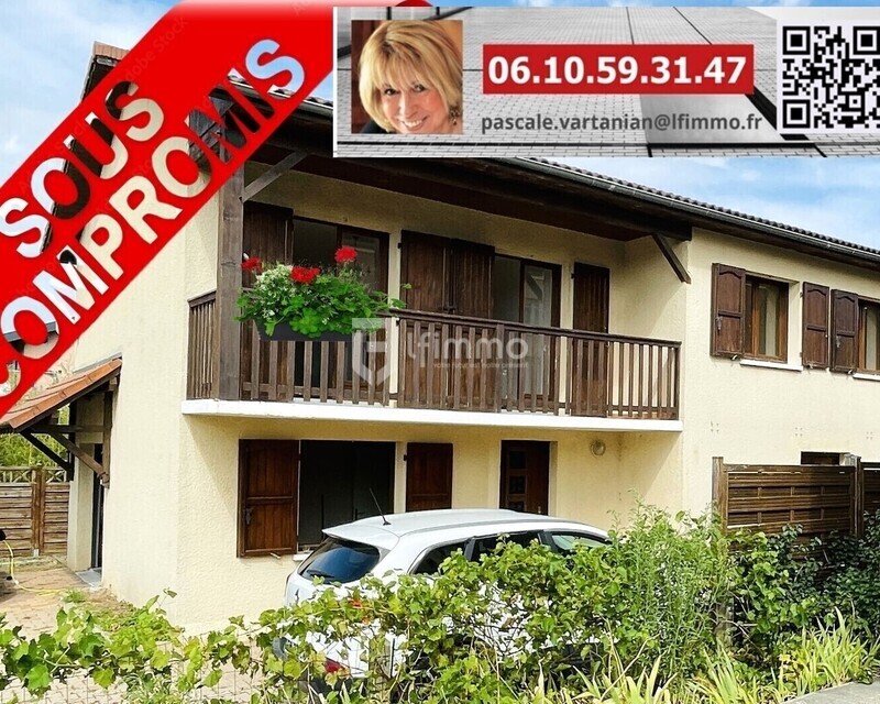 Maison 115 m² jardin 650 m²  familiale 3 ch sur sous sol complet  - Grigny lfimmo pascale vartanian lfimmo sous compromis