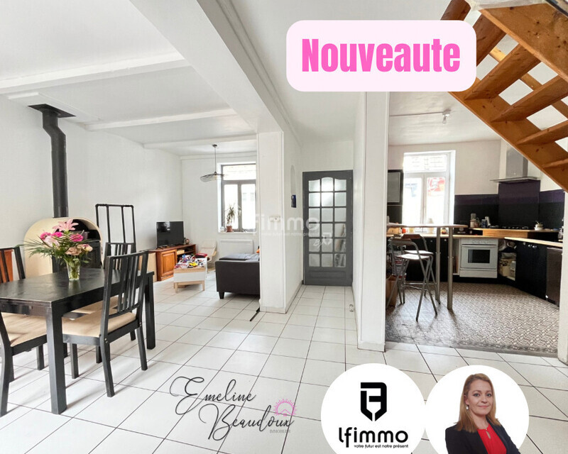 59170-Croix, maison 5 pièces avec extérieur - Idéal 1ere acquisition