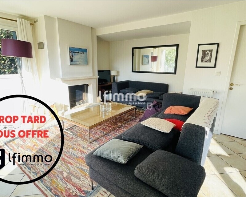 Villa familiale 5 chambres,  jardin 765 m² - Trop tard sous offre lfimmo mornant pascale vartanian