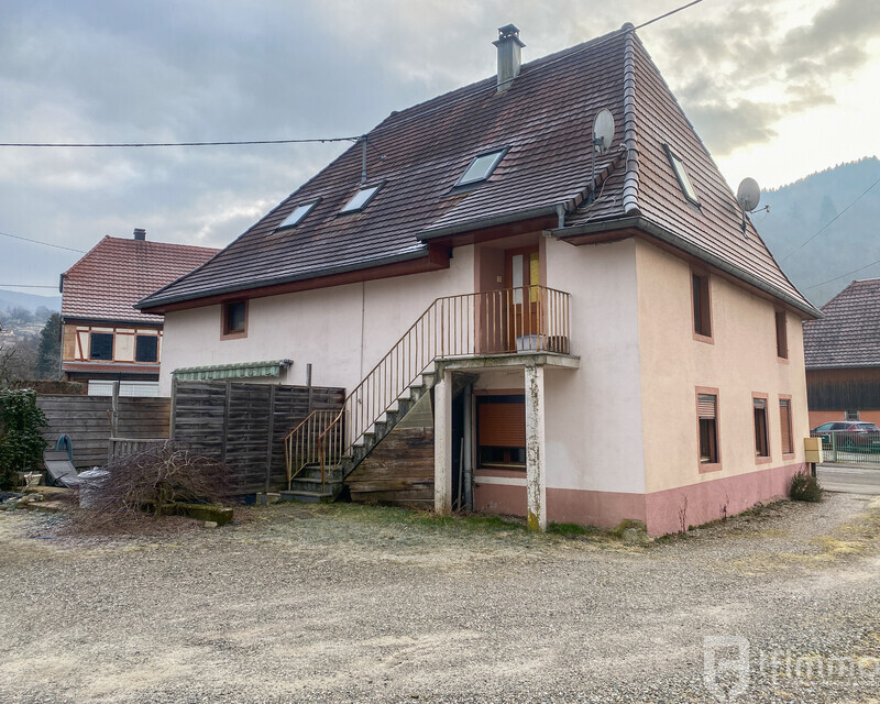 Grande maison à Kruth - Maison vue cour
