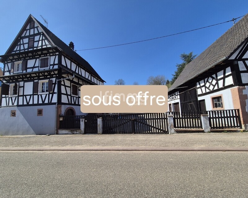 Corps de ferme à Langensoultzbach sous offre.  - 20250405 124838
