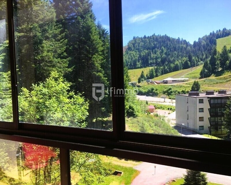  F2 sympa avec cheminée, véranda et parking privé  - La bresse hohneck  la belle hutte