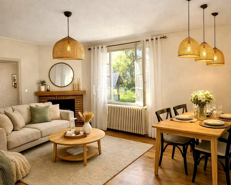 Maison de 73m² à rénover avec son bel espace extérieur - Montpon 24700 - Ia generated 1772646330