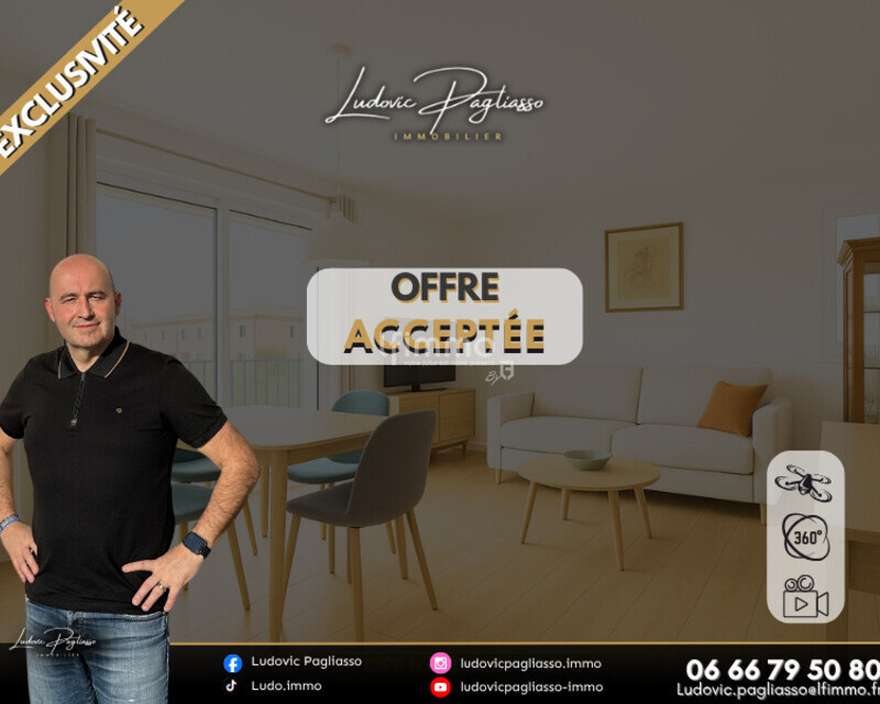 Appartement T3 lumineux avec  balcon quartier Mayolle  - 4