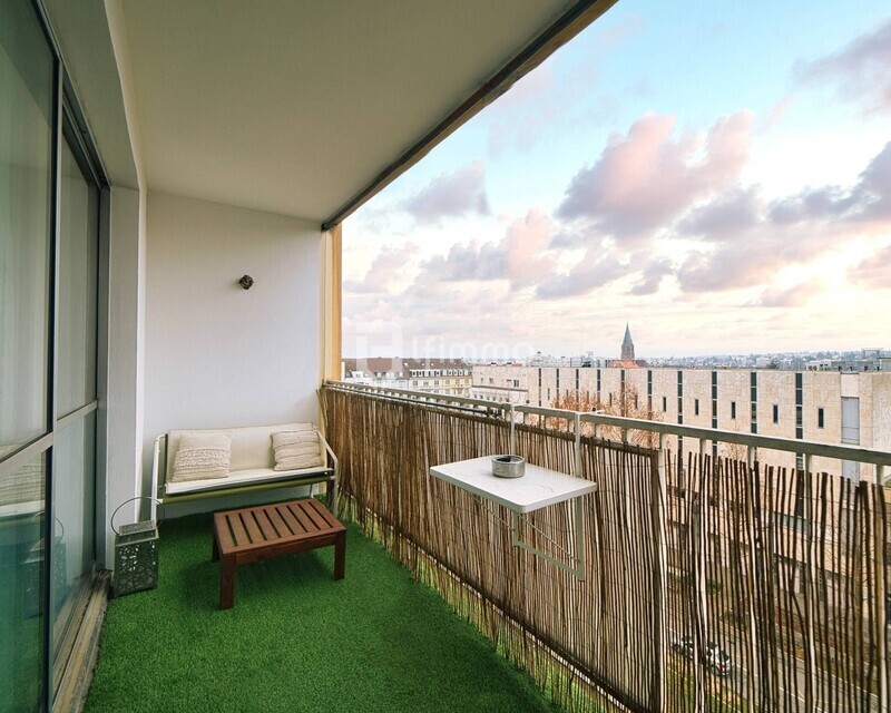 Appartement meublé avec vue exceptionnelle - Balcon avec Panorama