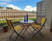 Nice Fabron -Studio lumineux avec terrasse et parking privée  - Photo terrasse