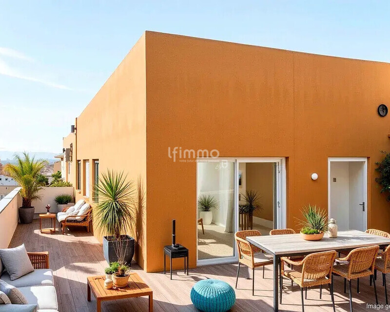 Beau T4 de 77.30 m² avec terrasse 9.10 m²  - Ia generated 1763973283