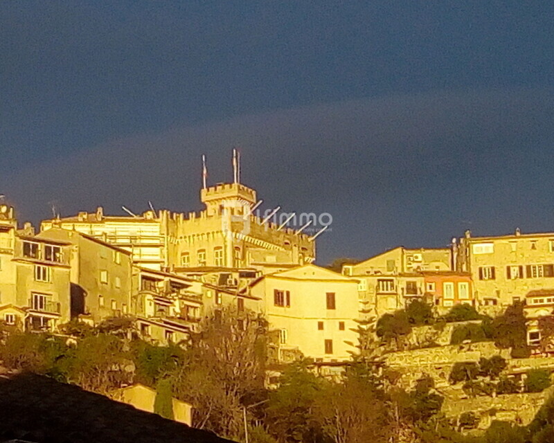 Cagnes -sur- Mer, 2 pièces à quelques minutes de la gare. - Château de cagnes prise du balcon 3e ét eden ste luce