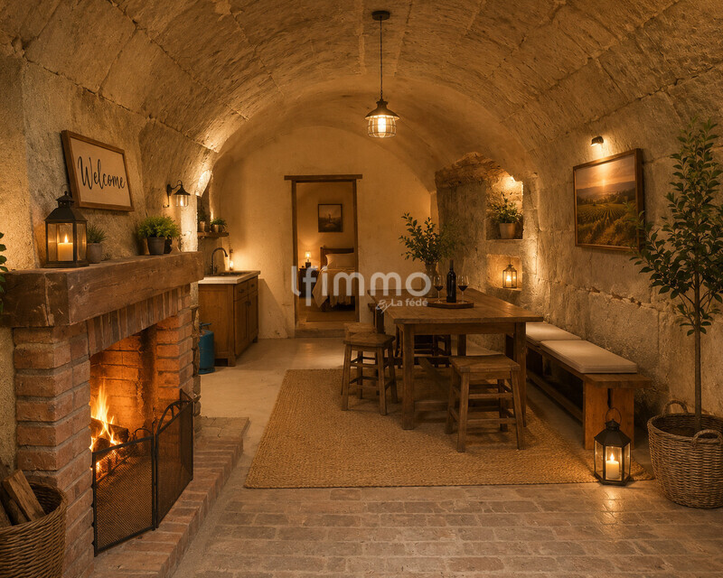 Cave Troglodyte -Refuge Anti-Caniculaire  - A5a57d4f-7b1a-48e5-b0c8-a34b25e87115