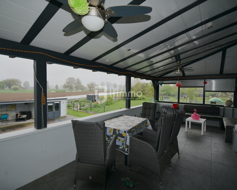 Maison individuelle sur terrain de 14 ares à Roppenheim - Terrasse