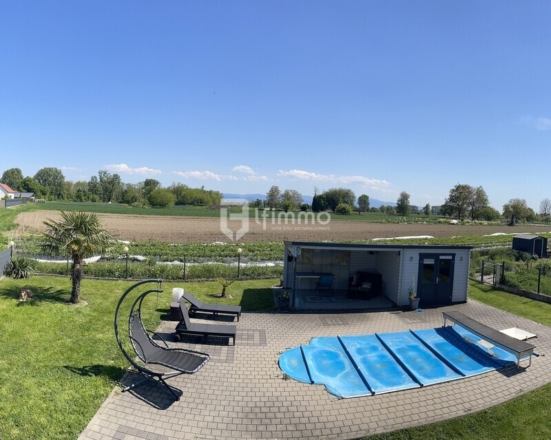 Maison individuelle sur terrain de 14 ares à Roppenheim - Ext pano