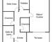 Appartement T4 avec jardin privatif à Rosny-sous-Bois  - Plan 