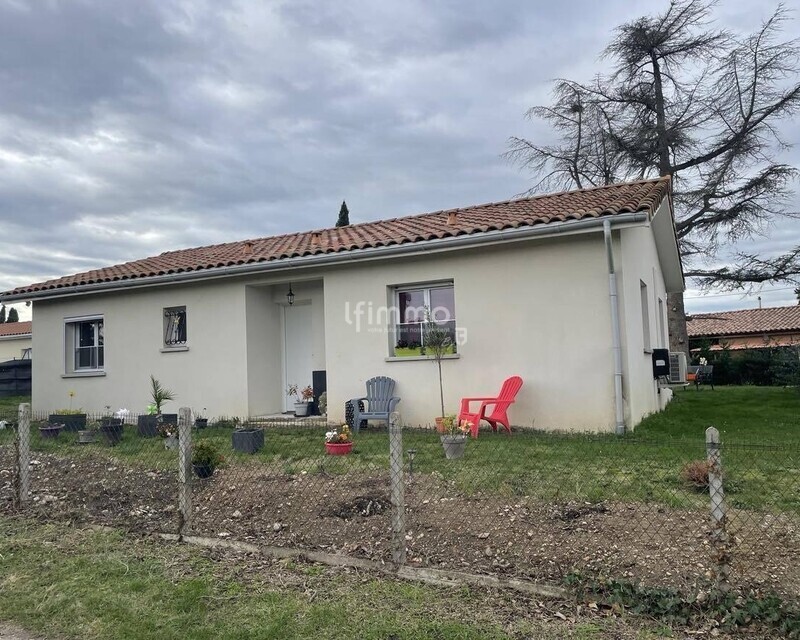 Maison individuelle récente de plain-pied - Facade