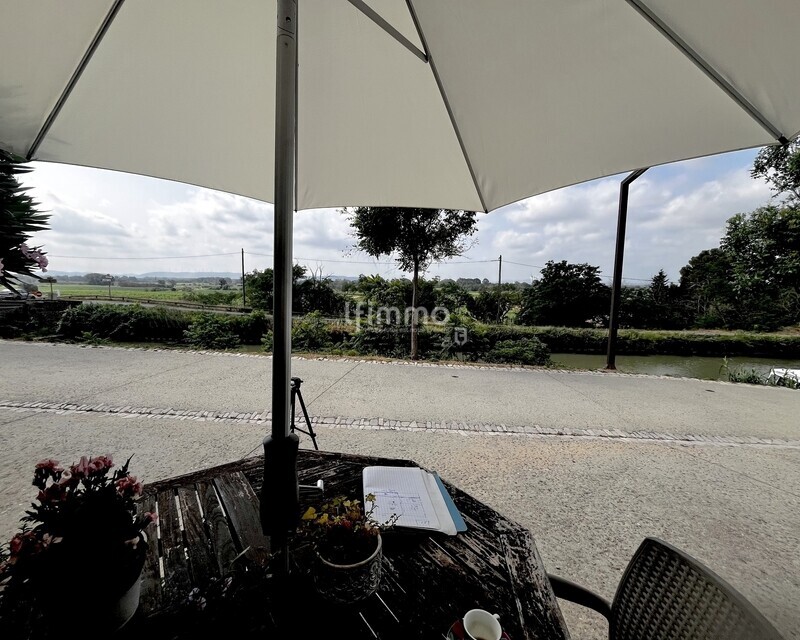 Maison de village  au bord du Canal du Midi - Terrasse 1 jpeg