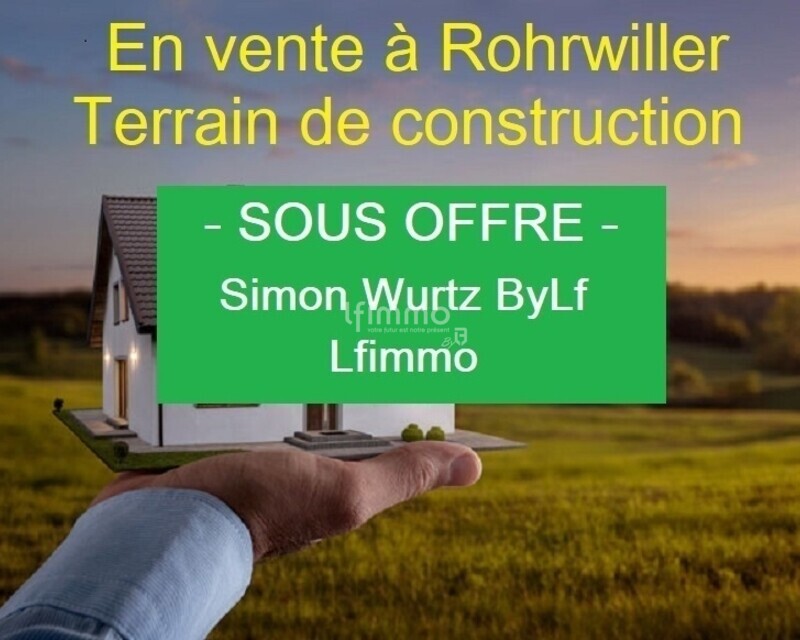 -"Sous Offre"- A vendre terrain constructible de 321m² - Terrain à vendre 1