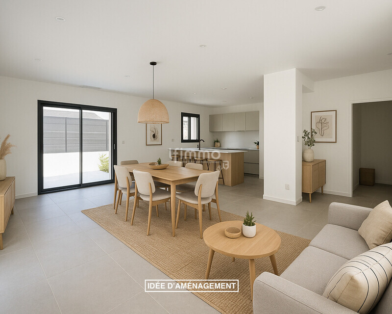 Maison neuve de plain-pied avec piscine  - 8c95b614-8789-49bf-a98f-51c016b24f97