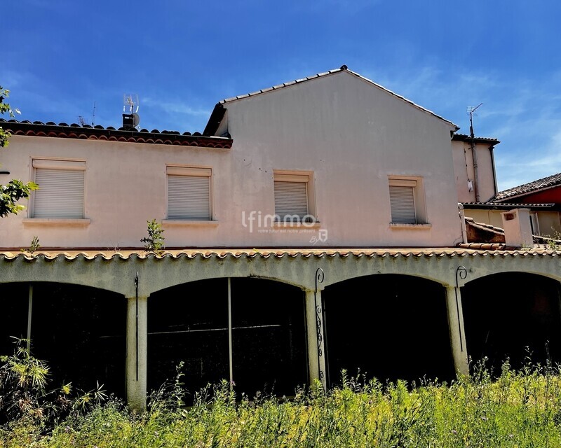 Maison avec jardin appartement indépendant centre-ville de Narbonne - Facade