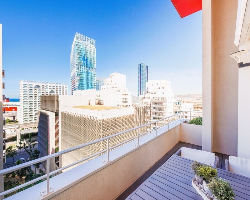 Marseille Duplex d'exception/Terrasse/ Vue panoramique/Parking - Ph dehors 2