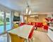 maison de 6 pièces  4 chambres avec garage  - Salle à manger séjour depuis cuisine 