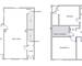 Maison de village - 106 m² - Sumène - Plan image