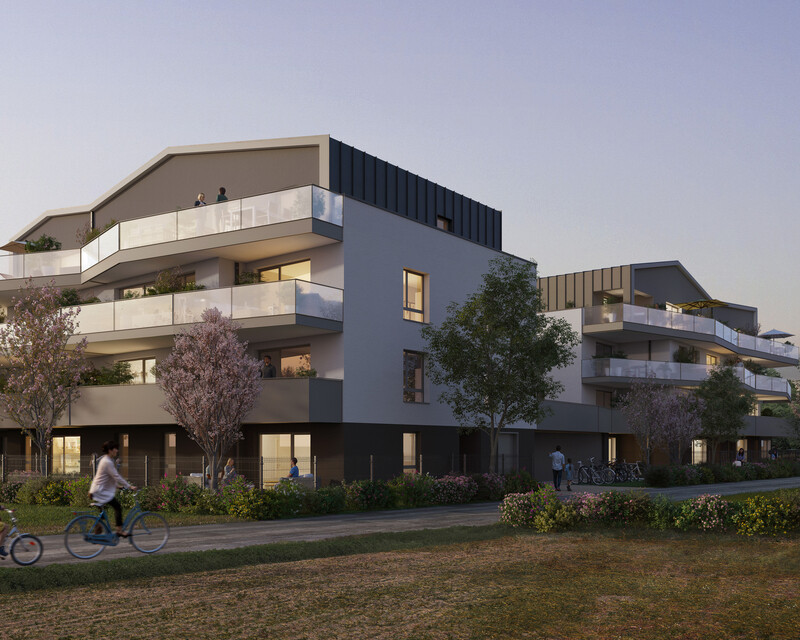 2 pièces avec terrasse de 17m² - Tfp - k+ - logements - séléstat - vue 1 - 02  003 