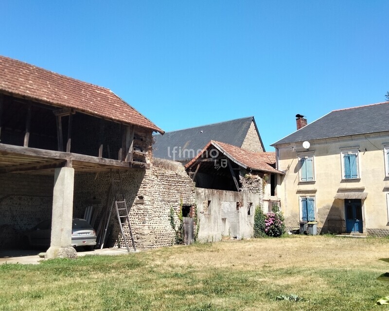 Corps de ferme à rénover - façade sud