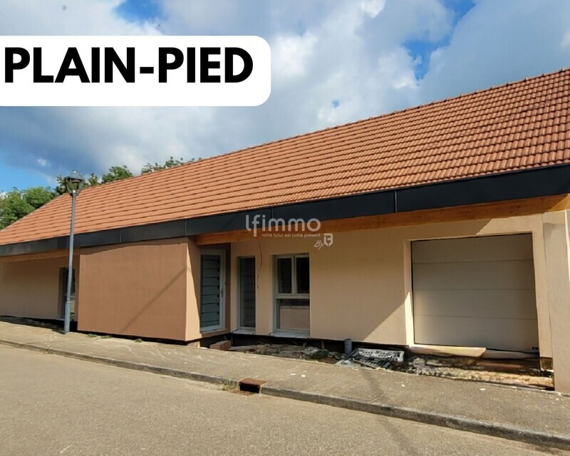 Maison plain-pied 115m2 Quartier résidentiel Barr - Plain pied