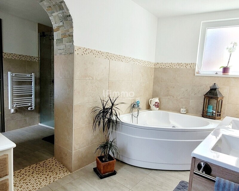 Clé en main Charme de l’ancien 135 m² + potentiel - Salle de bain RDC