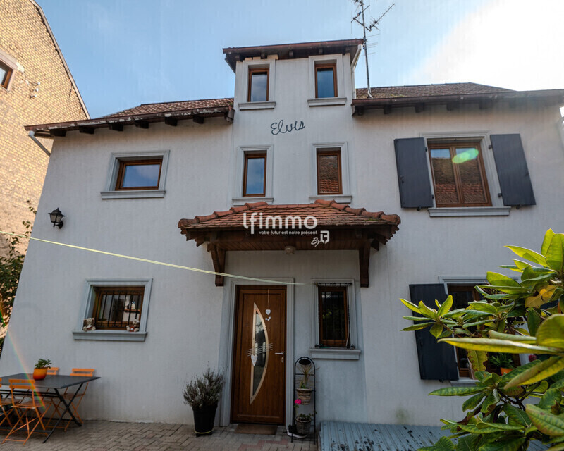 Chaleureuse maison 6p. de 117 m² env. (138 m² env. au sol) - 20 - façade arrière