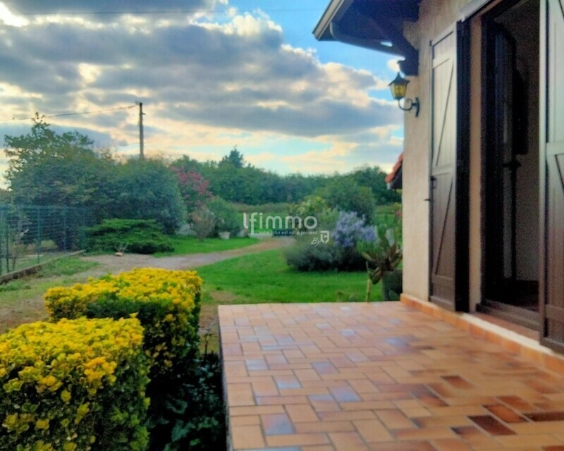 Maison plain pied Andrest - vue terrasse