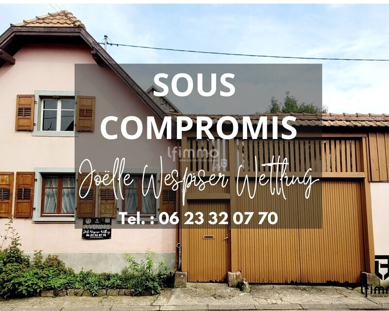 Maison alsacienne avec potentiel à Valff - Copie de sous compromis un bien à vendre joëlle wespiser wettling tel. 06 23 32 07 70 7