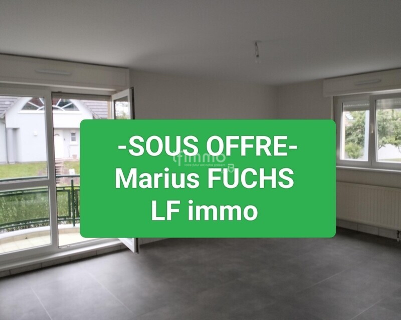 Appartement 3 pièces avec 2 balcon - Sous offre