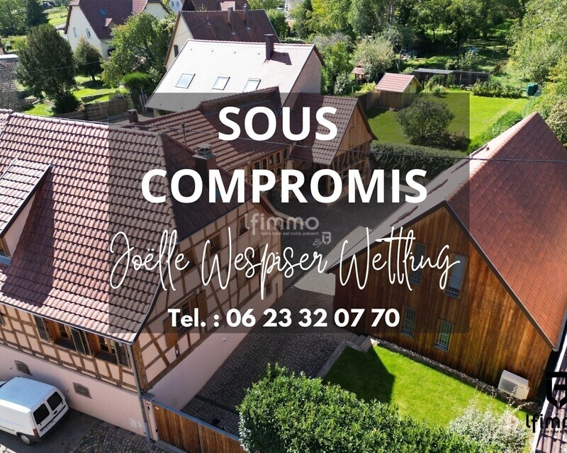 Vigneronne de standing avec dépendance prête à être exploitée - Copie de copie de sous compromis un bien à vendre  joëlle wespiser wettling tel.  06 23 32 07 70  2