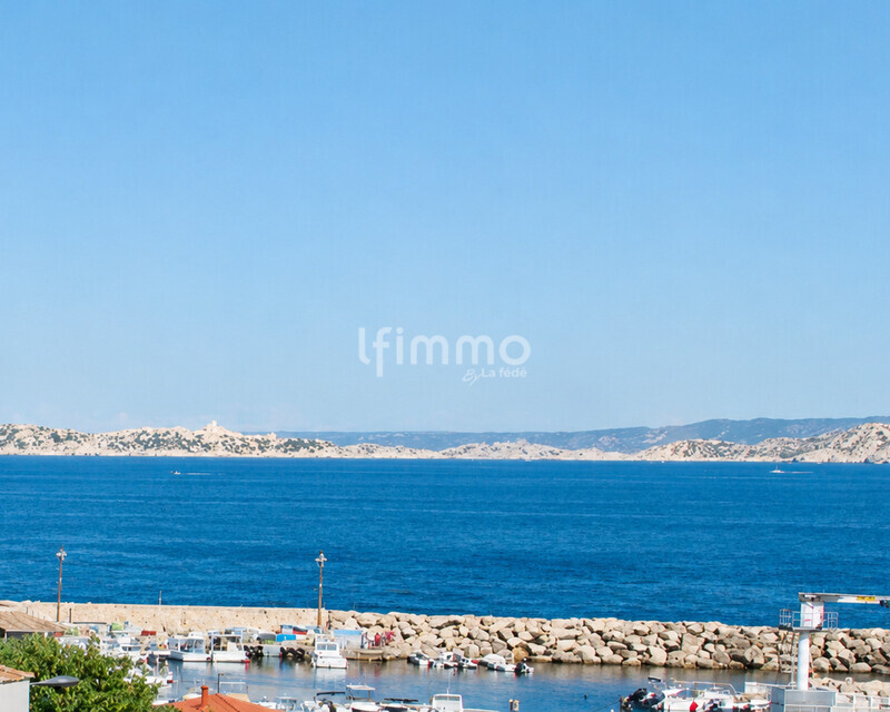 Marseille 8ᵉ vue Mer / Duplex / Terrasse  - Phmer