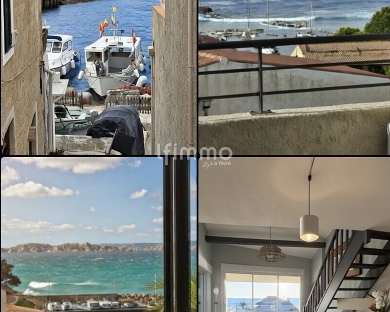 Vue Mer Marseille 8ème / Duplex  Terrasse - Img 0018