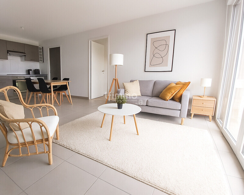 Appartement 80 m2 extérieur et deux places de parking - Sejour cuisine