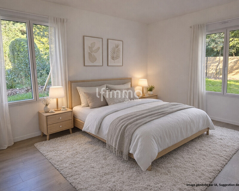 Charmant Appartement État Neuf en Rez-de-Jardin - Chambre remeublée ia