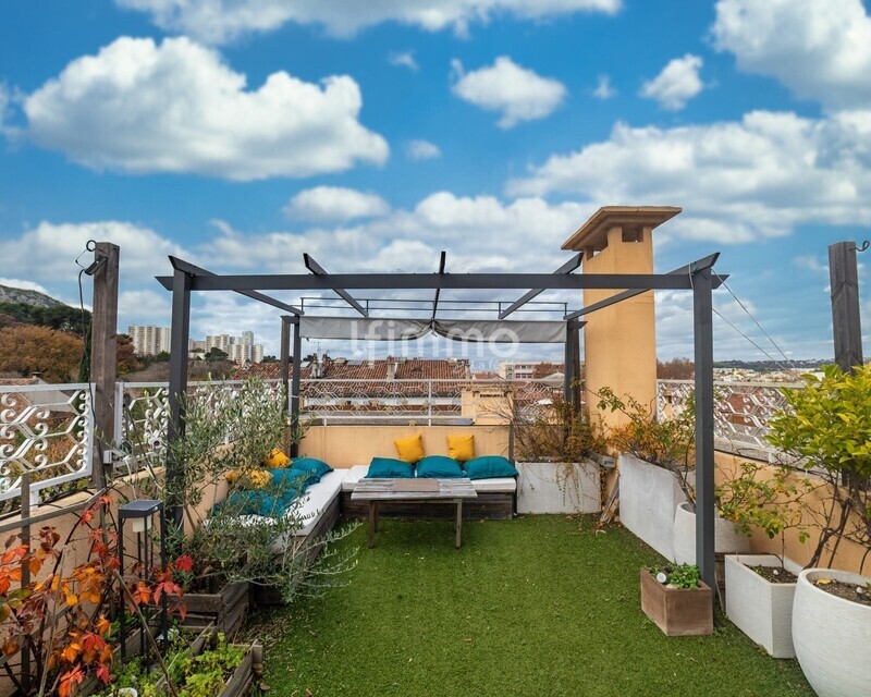 T4 81 m2 Toit Terrasse 26m2 + balcon 12m2 St Marcel  - Img 2450