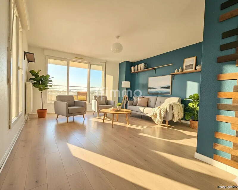 Très charmant T3 de 69m² avec terrasse + parking privatif - DPE C - Séjour meublé