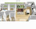 3P de 70 m² avec jardin privatif proche bords de Marne - Plan 3d