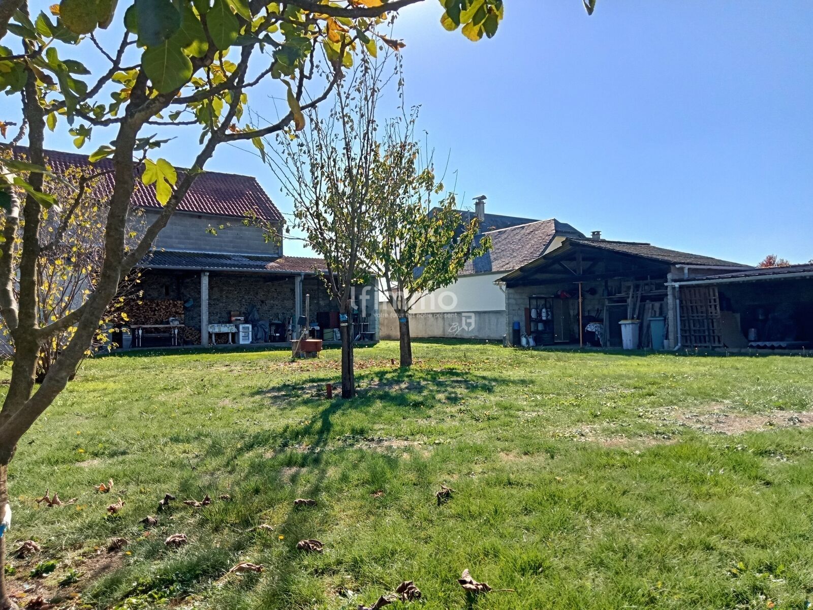 marsac maison 5 chambres  - Terrain arrière