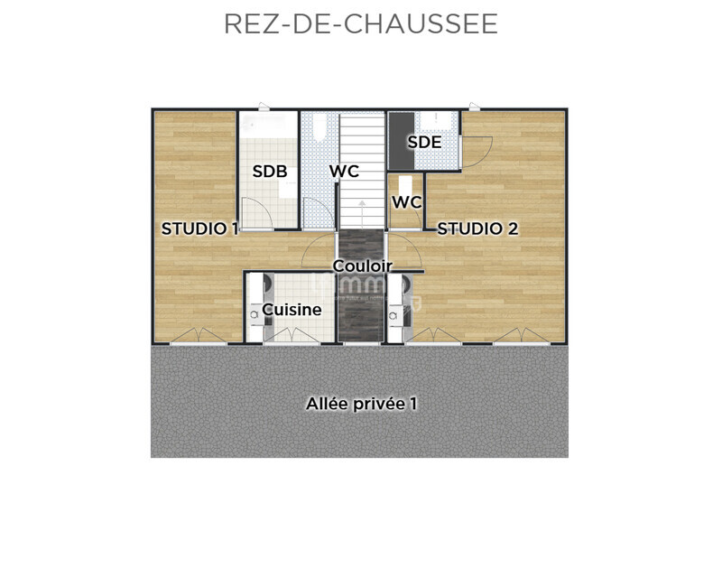 Investissement locatif - Studio - Gennevilliers Village - Image