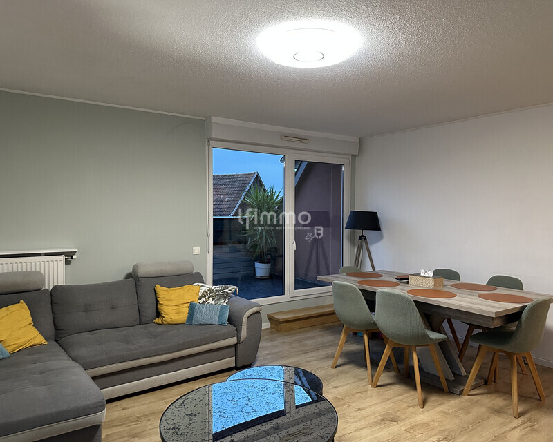 Duplex 3 pièces avec terrasse, balcon et garage - 2