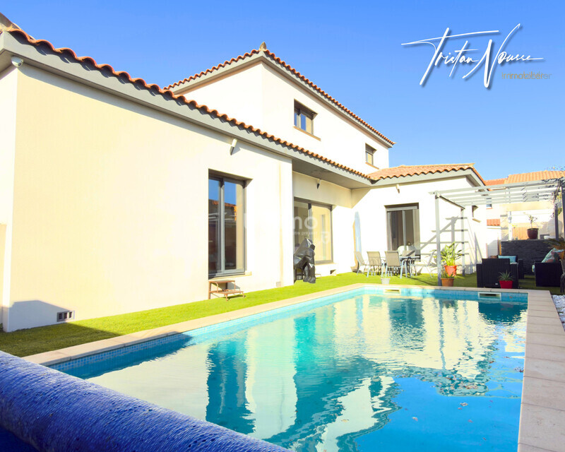 Maison 3 faces de 140 m2 avec 3 suites parentales - piscine - 2