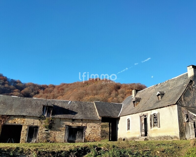 Maison d'habitation,grange et 1ha80 dans les Baronnies - maison et grange