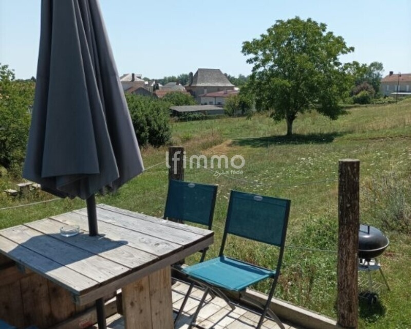 Terrain à batir avec tiny house Siarrouy - exterieur