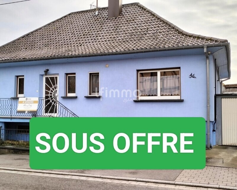 Maison plain-pied, 7 pièces - Sous offre